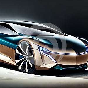 Future Frontier: An Electric Car with Advanced AR Windshield