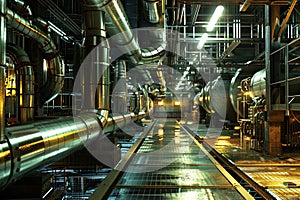 Future industries 3D images, industrial technology concept