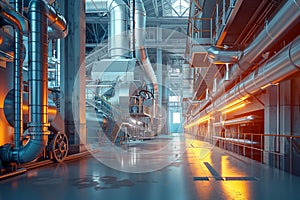 Future industries 3D images, industrial technology concept