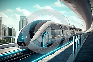 Future of Mobility: Photorealistic Renderings of Innovative Transportation Solutions photo