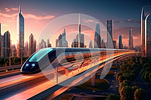 Future of Mobility: Photorealistic Renderings of Innovative Transportation Solutions photo