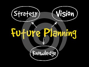Future planning knowledge, strategy, vision