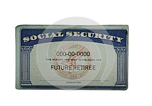 Future Retiree social security card