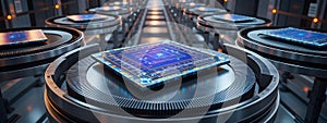 Future of Semiconductor Manufacturing: AI-Powered Chip Assembly Line