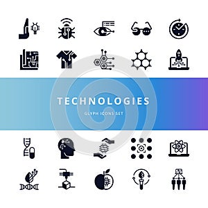 future technologies icons