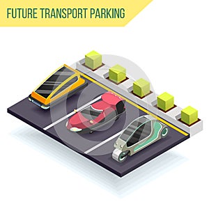 Future Transport Parking Design Concept