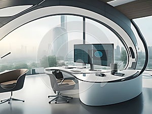 The Future of Workplace: Smart Office in the Future Pictures for Sale