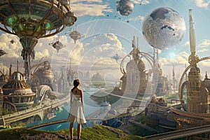 future world where imagination knows no bounds, artificial intelligence transcends mere software