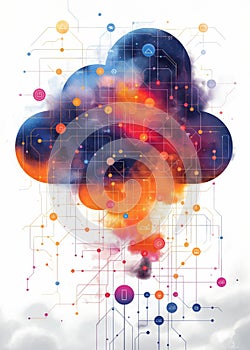 Futurist Ai powered digital cloud computing