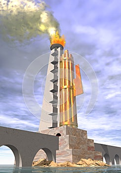 Futurist and fascist architecture photo