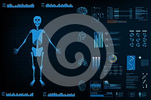 Futuristic abstract background .Future theme concept background.Data dashboard,Graph,Panel digital concept.vector and illustration