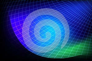 Futuristic abstract blue globe background