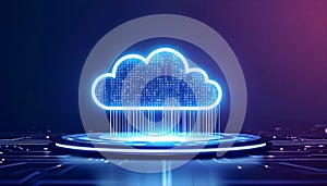 Cloud Computing Concept: Digital Data Storage and Transfer