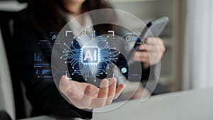 AI core processor for system-level data processing and global analytics. Fermion