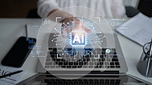 AI core processor for system-level data processing and global analytics. Fermion