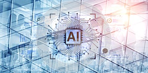 AI core processor for system-level data processing and global analytics. Fermion