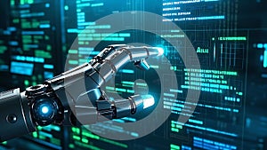 AI-Powered Data Analysis Dashboard cloud computing, AI evolution, futuristic dashboard