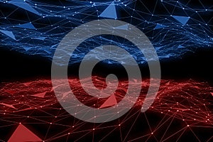 Futuristic background for technology concept