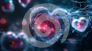 Futuristic Bioengineered Cardiomyocytes in a Heart Structure