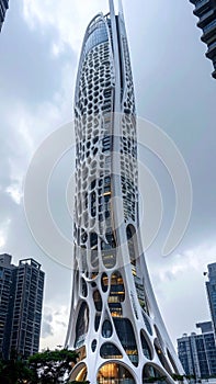Futuristic BioInspired Skyscraper Architecture