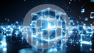 Futuristic Blockchain Data Cube Structure