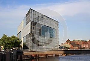Futuristic building in Hamburg