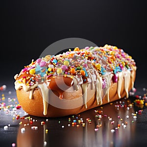 Futuristic Candy Sprinkle Hot Dog: A Delicious Twist On Classic Cuisine