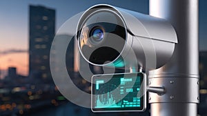 Futuristic CCTV with AI Data Analytics in a Smart City