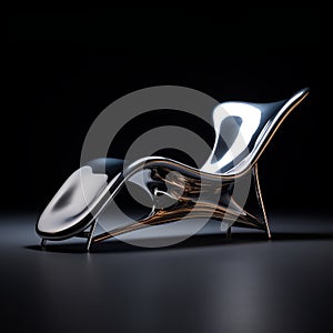 Futuristic Chaise Lounge: Avicii-inspired Liquid Metal Furniture