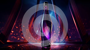 Futuristic Chromatic Waves: Vapur Eclipse Tritan Bottle Advertisement photo