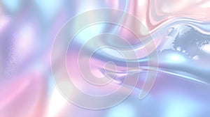 Futuristic Chrome Shine Metallic Abstract Gradient Blend