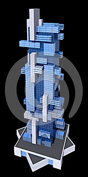 Futuristic City High-rise Architecture