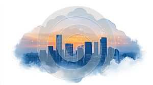 Smart City Cloud Network with Digital Connectivity