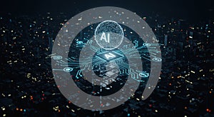 AI Cityscape: Smart Technology