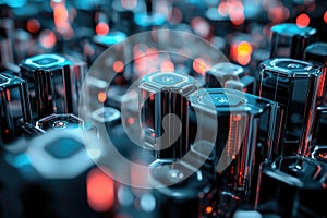 AI-Generated Abstract Techscape