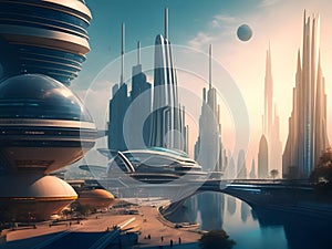 Futuristic Cityscapes: A Glimpse into Tomorrow\'s Urban Lifestyle