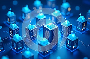 Futuristic Cloud Computing Network