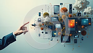 Digital Network of Interconnected Devices