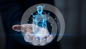 Digital Human Representation in Hand