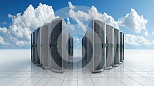 Server Room in the Clouds: Data Center Concept