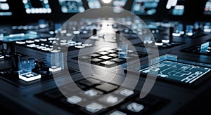 Futuristic Control Panel