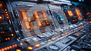 Future Technology Control Panel