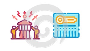 Futuristic Control Room: Advanced Operations Center, vector design Generative AI