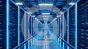 Data Center Servers Modern IT Infrastructure, Cloud Computing