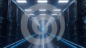 Data Center Servers Modern IT Infrastructure, Cloud Computing