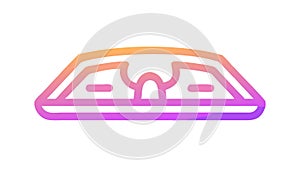 Futuristic Data Chip or Circuit, Tech Innovation, vector design Generative AI