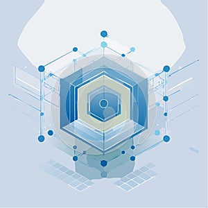 Futuristic Data Processing Core