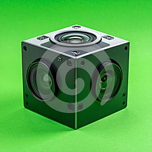 Futuristic 360-Degree Camera Cube Technology
