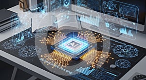 AI and Machine Learning Concept