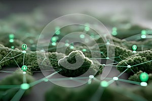 Innovative Cloud Computing Network Concept for Green Technology and Digital Transformation Generative AI